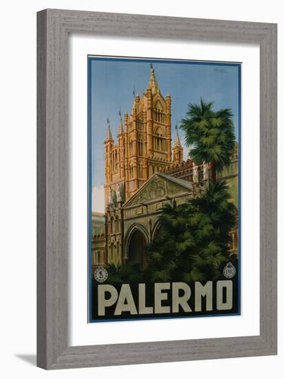 Palermo Poster-A. Ravaglia-Framed Giclee Print