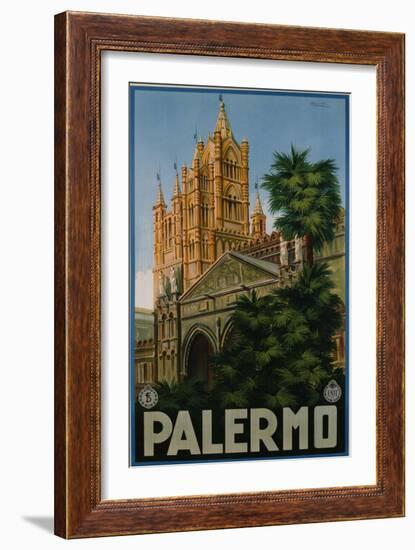 Palermo Poster-A. Ravaglia-Framed Giclee Print