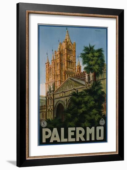 Palermo Poster-A. Ravaglia-Framed Giclee Print