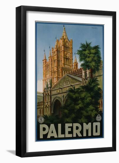 Palermo Poster-A. Ravaglia-Framed Giclee Print