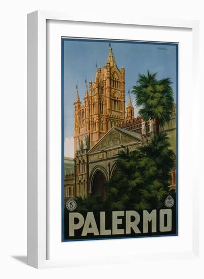 Palermo Poster-A. Ravaglia-Framed Giclee Print