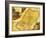 Palestine - Panoramic Map-Lantern Press-Framed Art Print