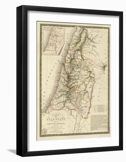 Palestine sous la Domination Romaine, c.1828-Adrien Hubert Brue-Framed Art Print