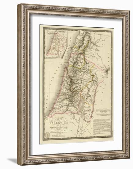 Palestine sous la Domination Romaine, c.1828-Adrien Hubert Brue-Framed Art Print