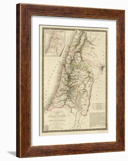 Palestine sous la Domination Romaine, c.1828-Adrien Hubert Brue-Framed Art Print