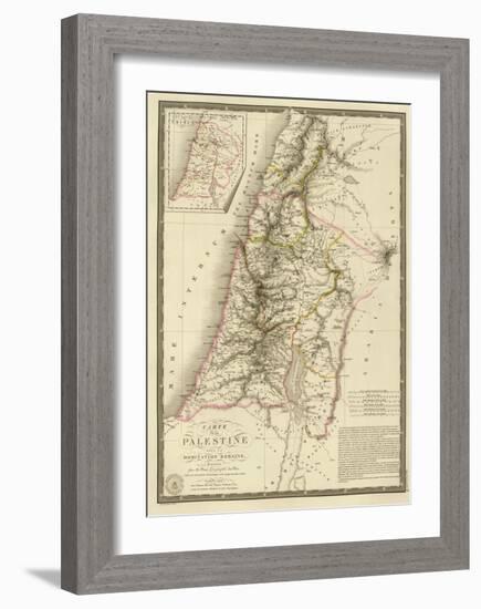 Palestine sous la Domination Romaine, c.1828-Adrien Hubert Brue-Framed Art Print