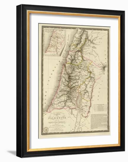 Palestine sous la Domination Romaine, c.1828-Adrien Hubert Brue-Framed Art Print