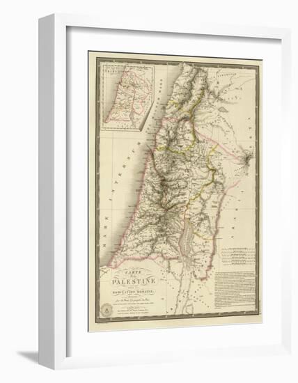 Palestine sous la Domination Romaine, c.1828-Adrien Hubert Brue-Framed Art Print