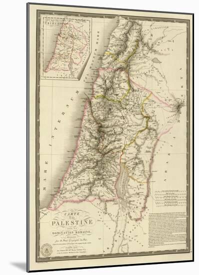 Palestine sous la Domination Romaine, c.1828-Adrien Hubert Brue-Mounted Art Print
