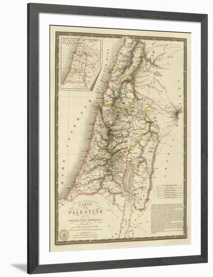 Palestine sous la Domination Romaine, c.1828-Adrien Hubert Brue-Framed Art Print