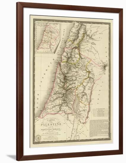 Palestine sous la Domination Romaine, c.1828-Adrien Hubert Brue-Framed Art Print