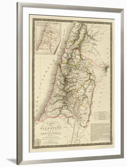 Palestine sous la Domination Romaine, c.1828-Adrien Hubert Brue-Framed Art Print