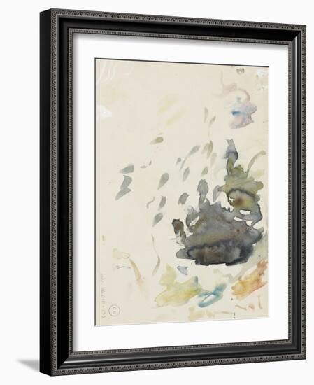 Palette d'aquarelle-Gustave Moreau-Framed Giclee Print