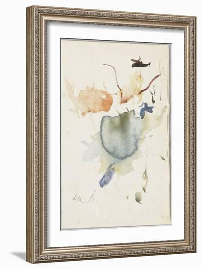 Palette d'aquarelle-Gustave Moreau-Framed Giclee Print