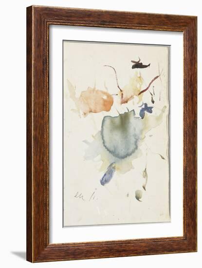 Palette d'aquarelle-Gustave Moreau-Framed Giclee Print