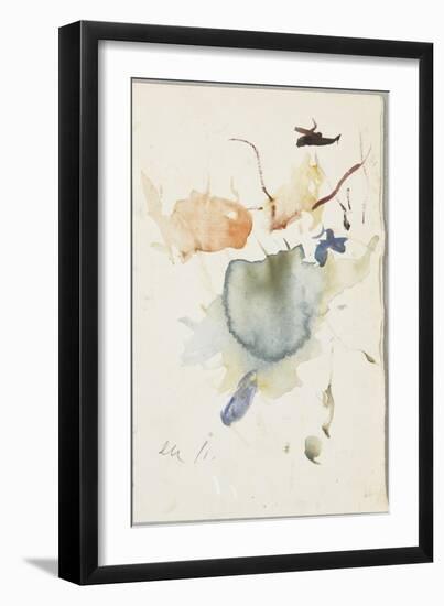 Palette d'aquarelle-Gustave Moreau-Framed Giclee Print