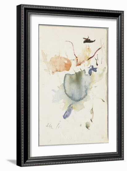 Palette d'aquarelle-Gustave Moreau-Framed Giclee Print