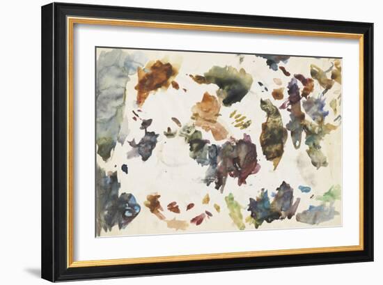 Palette d'aquarelle-Gustave Moreau-Framed Giclee Print