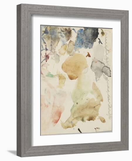 Palette d'aquarelle-Gustave Moreau-Framed Giclee Print