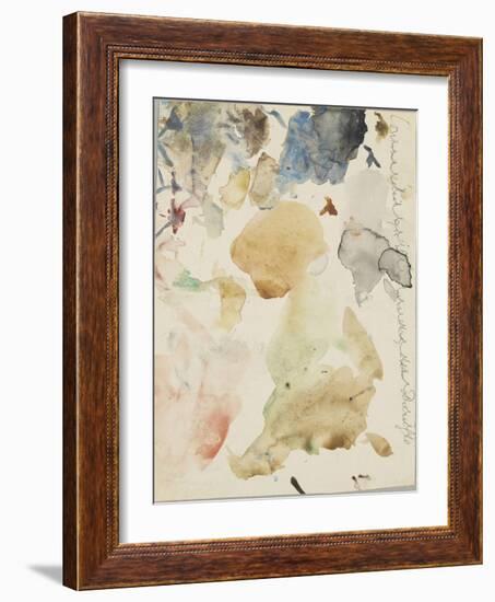 Palette d'aquarelle-Gustave Moreau-Framed Giclee Print