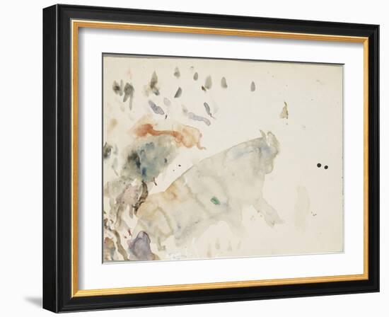 Palette d'aquarelle-Gustave Moreau-Framed Giclee Print