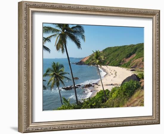 Paliem (Lakeside Beach), Arambol (Harmal), Goa, India, Asia-Stuart Black-Framed Photographic Print