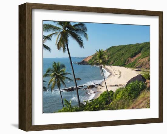 Paliem (Lakeside Beach), Arambol (Harmal), Goa, India, Asia-Stuart Black-Framed Photographic Print