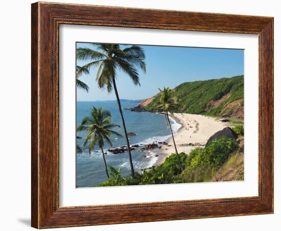 Paliem (Lakeside Beach), Arambol (Harmal), Goa, India, Asia-Stuart Black-Framed Photographic Print