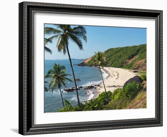 Paliem (Lakeside Beach), Arambol (Harmal), Goa, India, Asia-Stuart Black-Framed Photographic Print