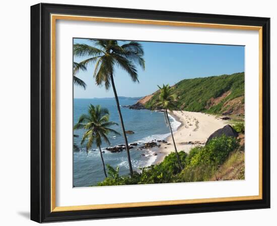 Paliem (Lakeside Beach), Arambol (Harmal), Goa, India, Asia-Stuart Black-Framed Photographic Print