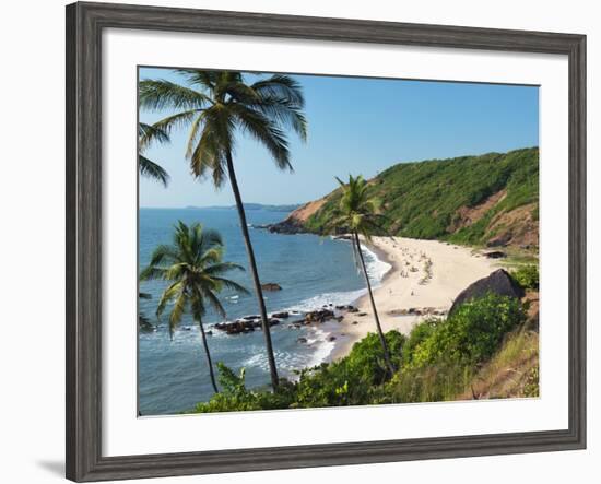 Paliem (Lakeside Beach), Arambol (Harmal), Goa, India, Asia-Stuart Black-Framed Photographic Print