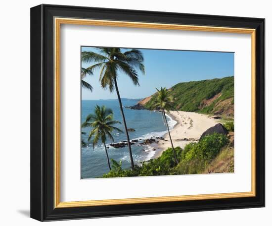 Paliem (Lakeside Beach), Arambol (Harmal), Goa, India, Asia-Stuart Black-Framed Photographic Print