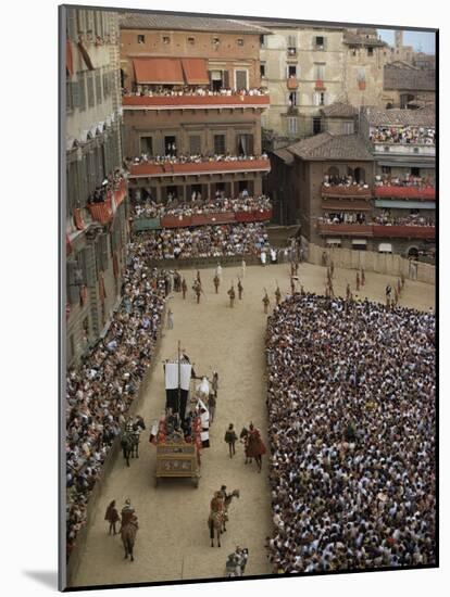 Palio, Siena, Tuscany, Italy-Christina Gascoigne-Mounted Photographic Print