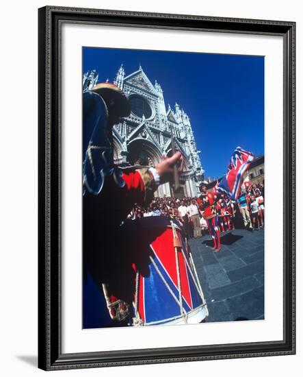 Palio, Siena, Tuscany, Italy-null-Framed Photographic Print