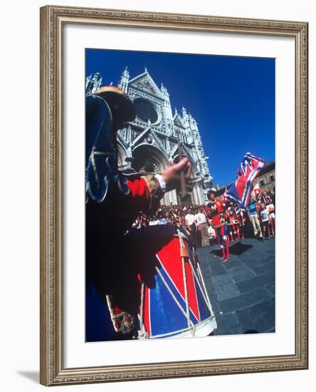 Palio, Siena, Tuscany, Italy-null-Framed Photographic Print