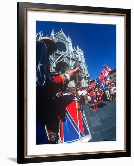 Palio, Siena, Tuscany, Italy-null-Framed Photographic Print