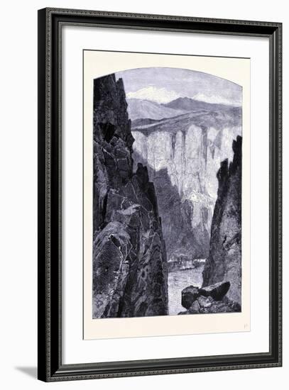 Palisade Canyon United States of America-null-Framed Giclee Print