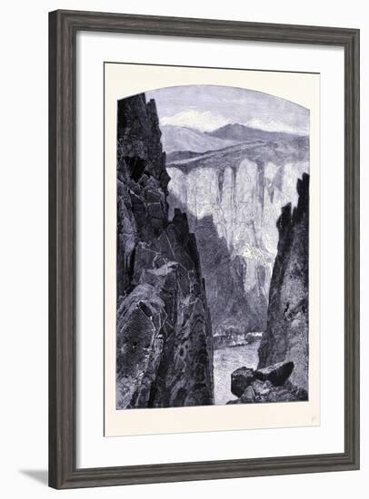 Palisade Canyon United States of America-null-Framed Giclee Print