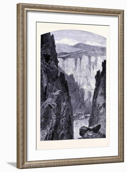 Palisade Canyon United States of America-null-Framed Giclee Print
