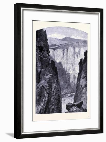 Palisade Canyon United States of America-null-Framed Giclee Print