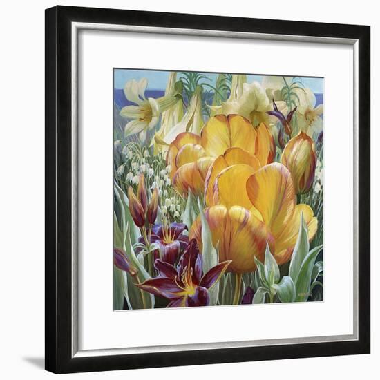 Palisade Garden-Elizabeth Horning-Framed Premium Giclee Print