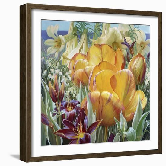 Palisade Garden-Elizabeth Horning-Framed Premium Giclee Print