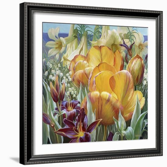 Palisade Garden-Elizabeth Horning-Framed Premium Giclee Print
