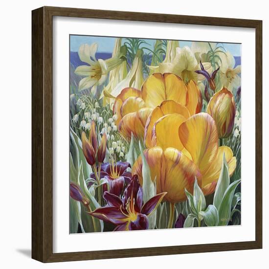 Palisade Garden-Elizabeth Horning-Framed Giclee Print