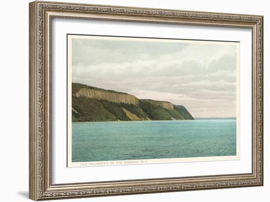 Palisades on the Hudson River, New York-null-Framed Art Print