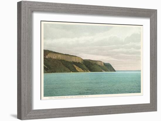 Palisades on the Hudson River, New York-null-Framed Art Print