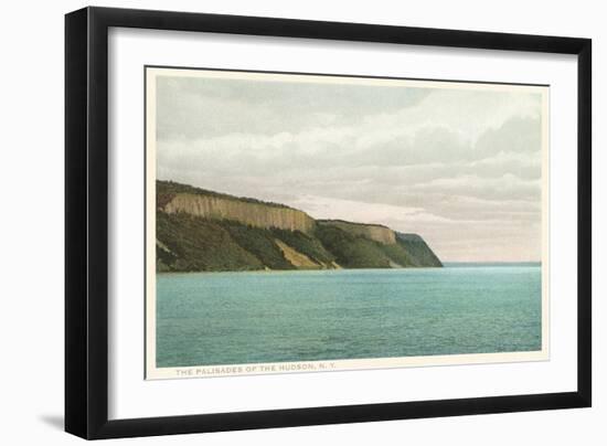 Palisades on the Hudson River, New York-null-Framed Art Print