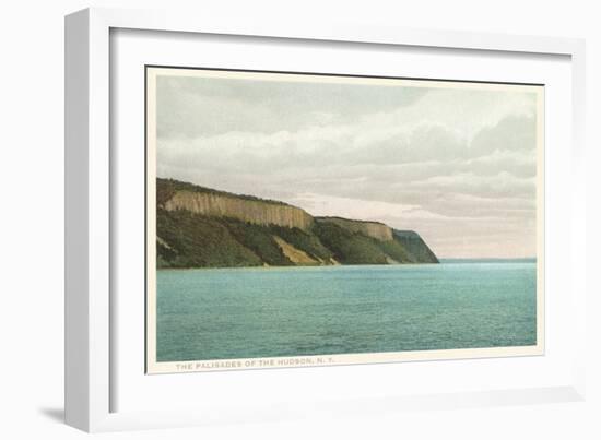 Palisades on the Hudson River, New York-null-Framed Art Print