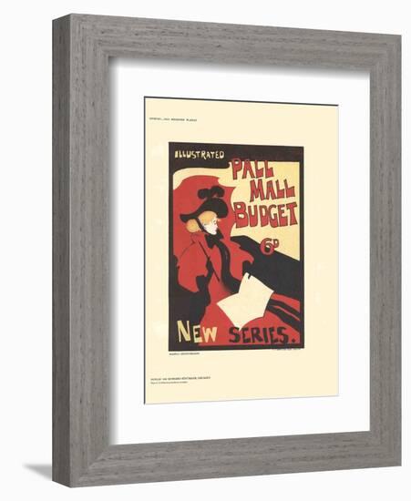 Pall Mall Budget-Maurice Greiffenhagen-Framed Collectable Print