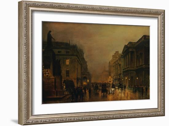 Pall Mall-John Atkinson Grimshaw-Framed Giclee Print